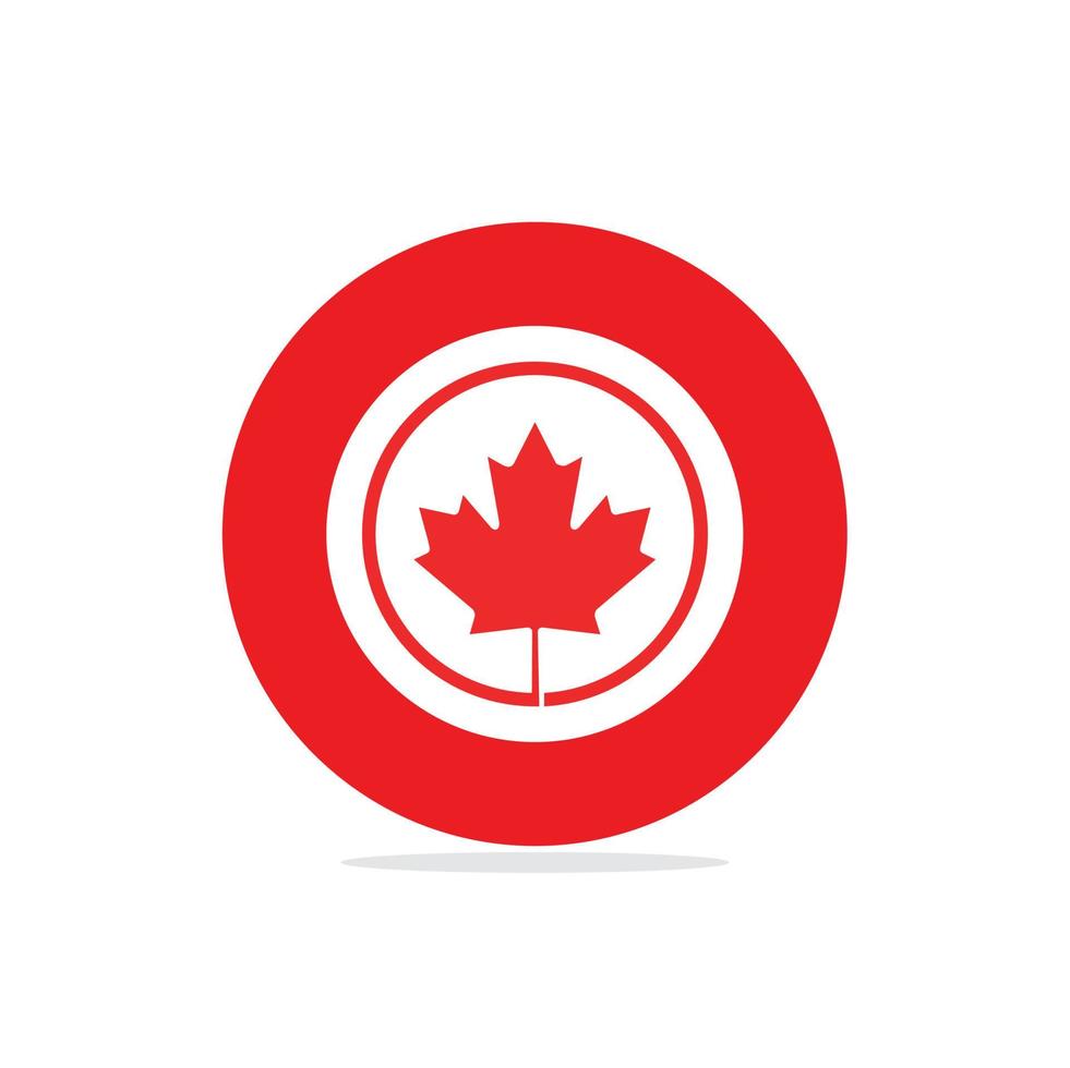 Canada Independence day design card vector