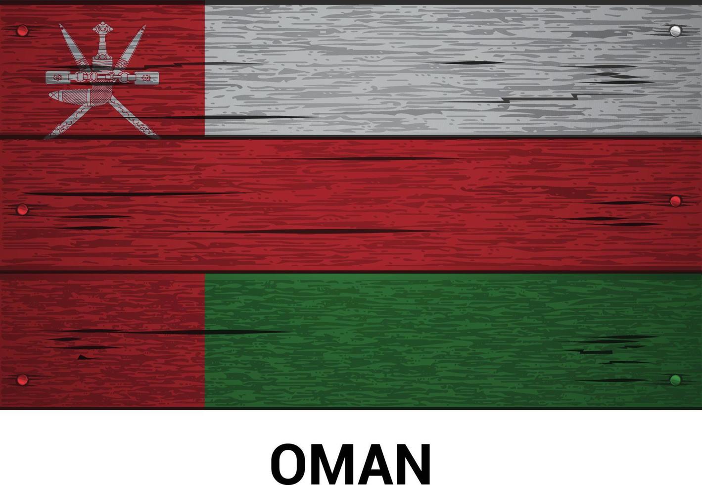Country flag for nation with creative design vector
