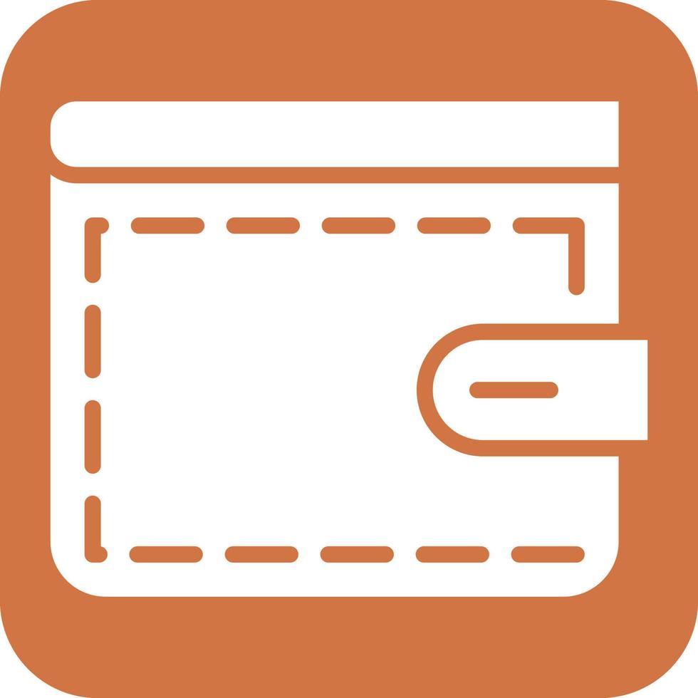 Wallet Icon Style vector