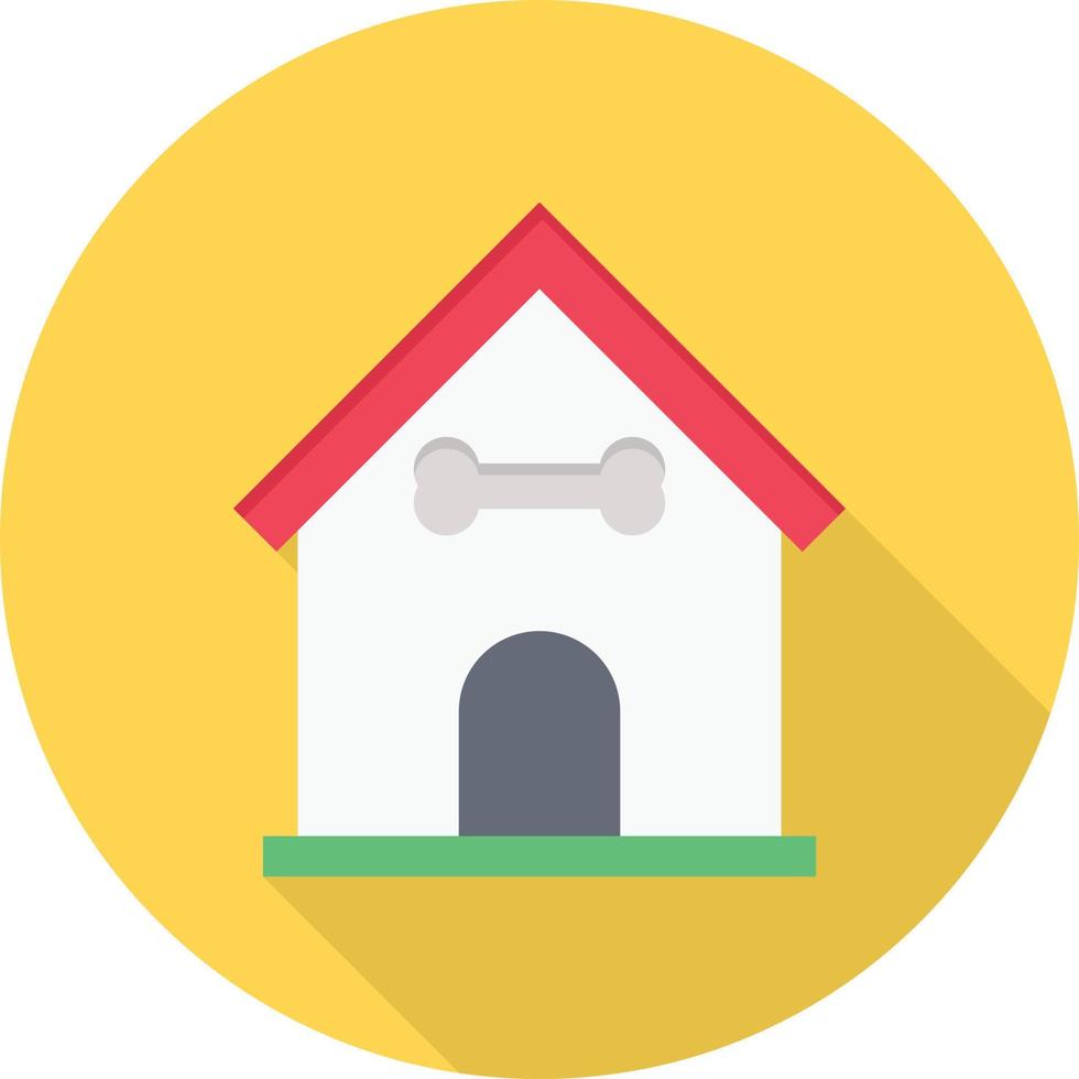 dog house vector illustration on a background.Premium quality symbols.vector icons for concept and graphic design.