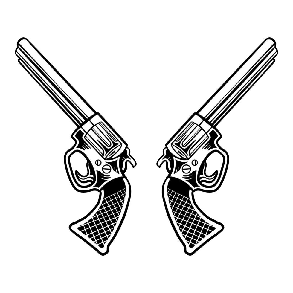 Guns vector art