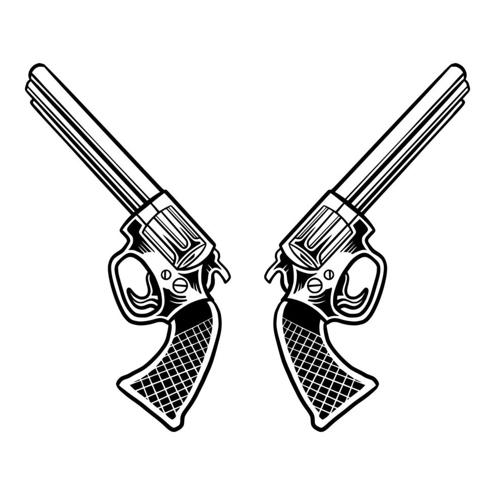 Guns vector art