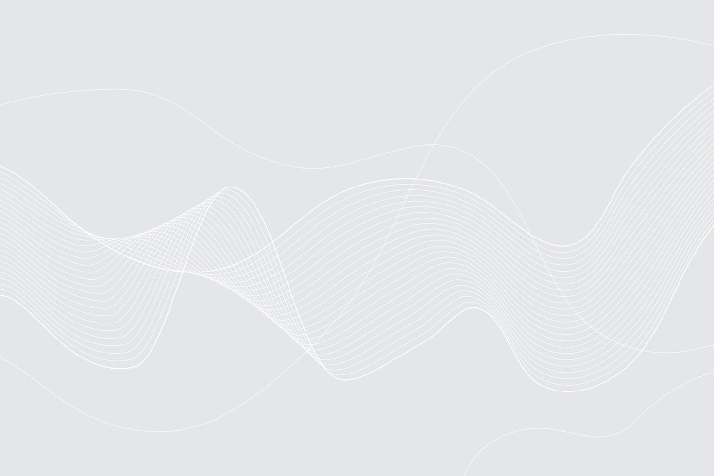 Abstract White gray gradient background vector