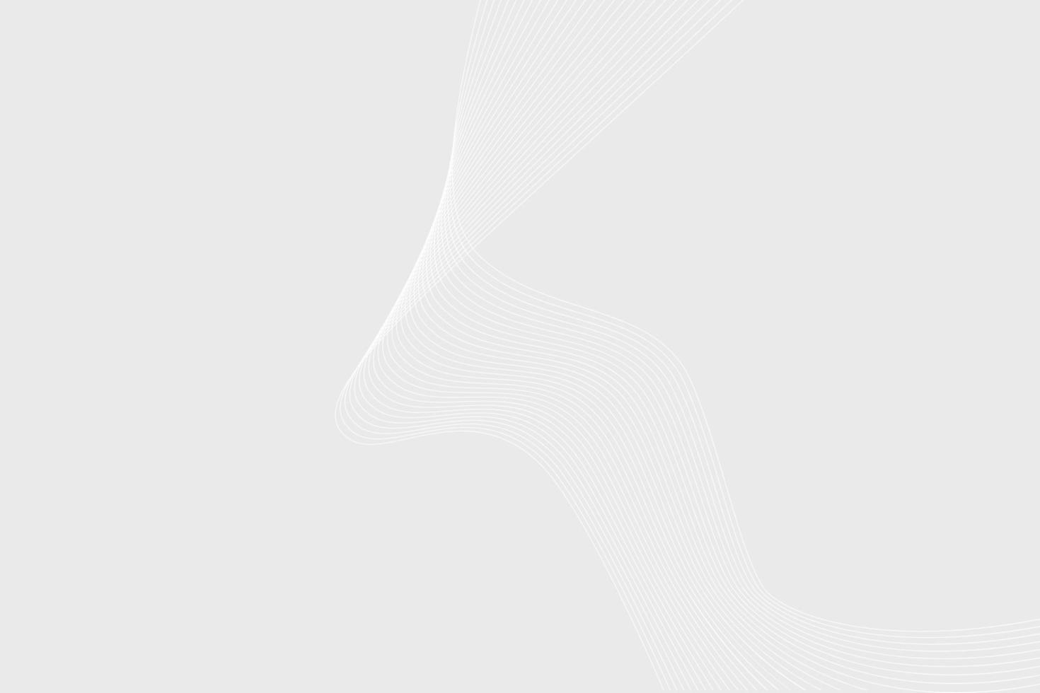 Abstract Wave line light white background. gradient gray color modern background vector