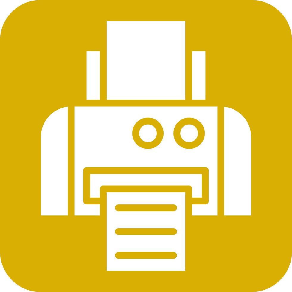Printer Icon Style vector