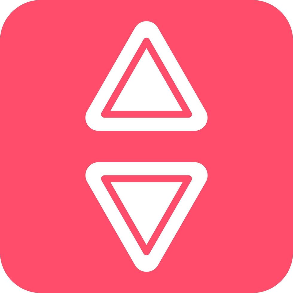 Up Down Icon Style vector