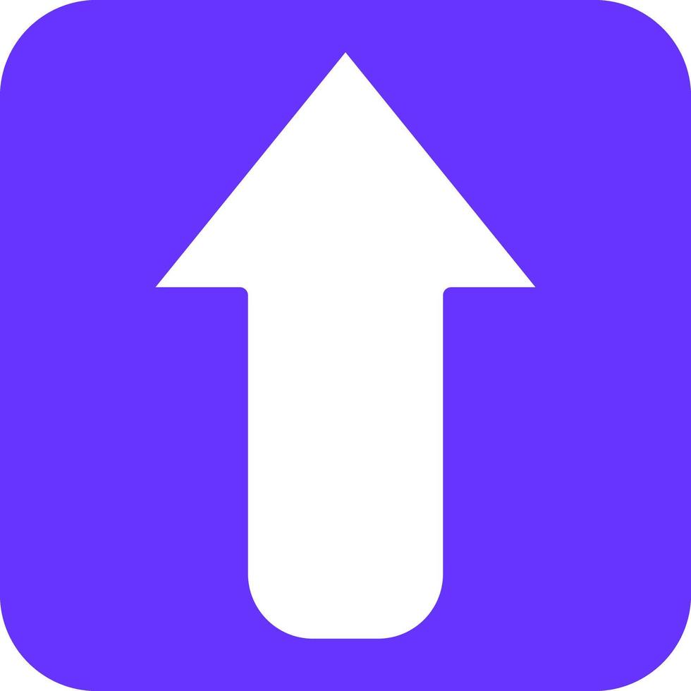 Up Arrow Icon Style vector