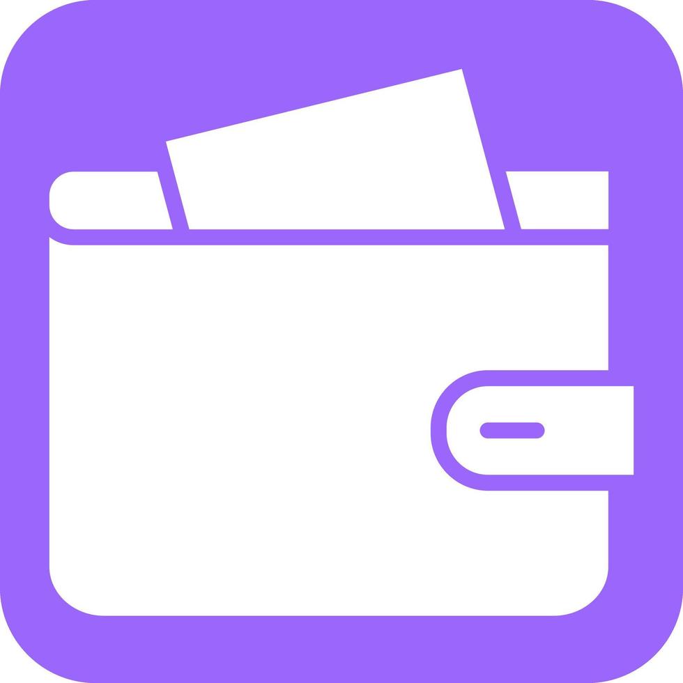 Wallet Icon Style vector