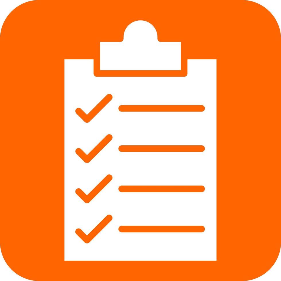 checklist Icon Style vector