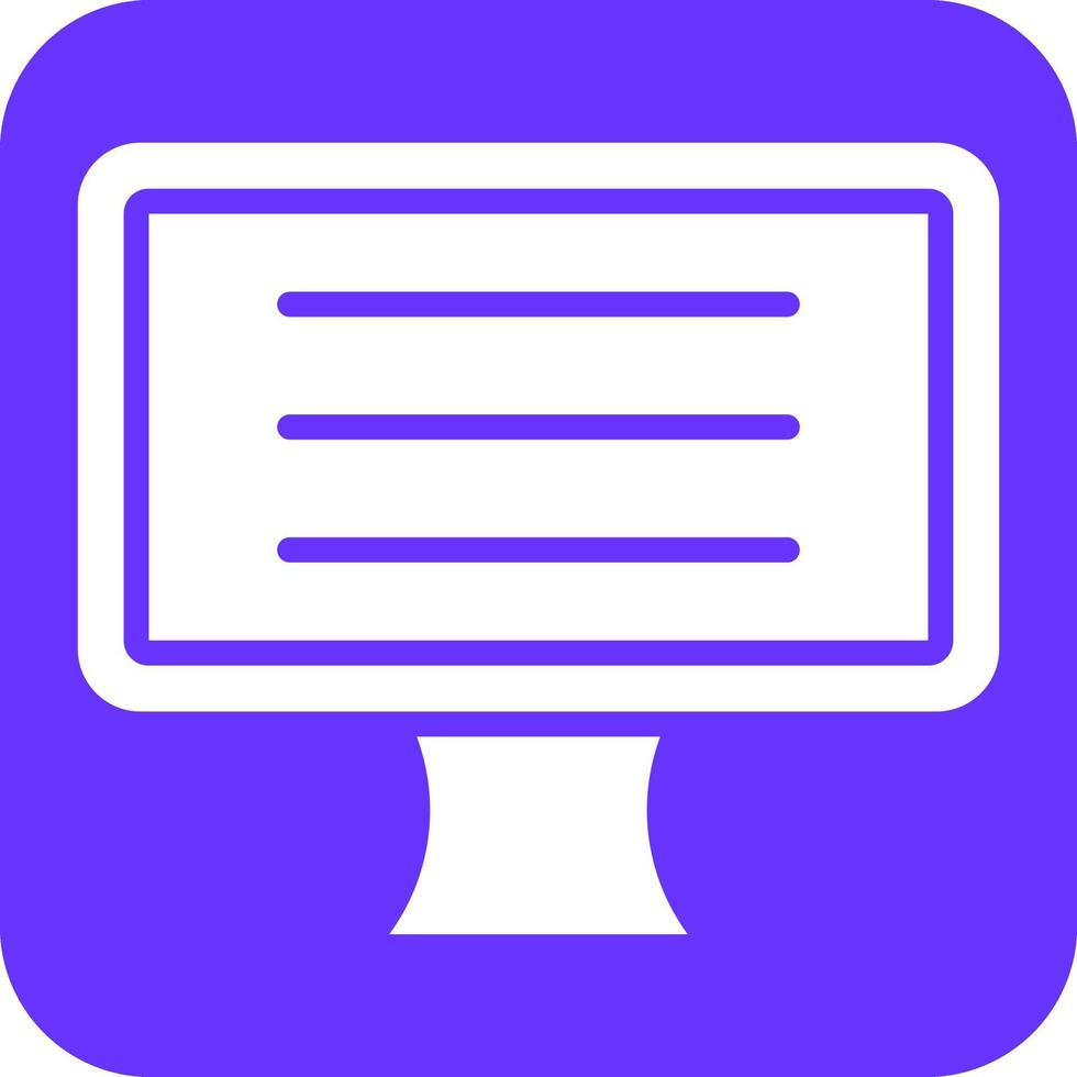 Lcd Icon Style vector