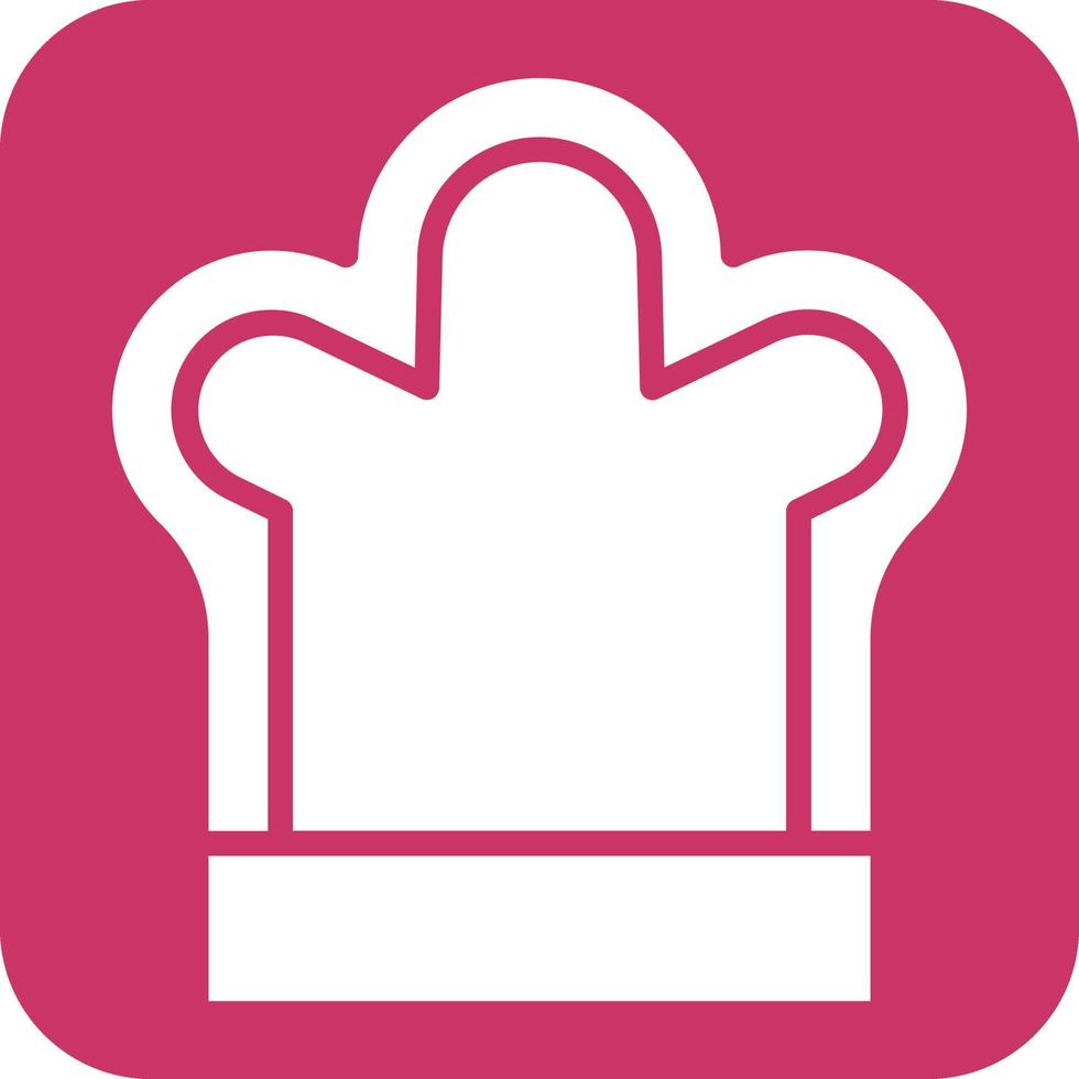 Chef Hat Icon Style vector