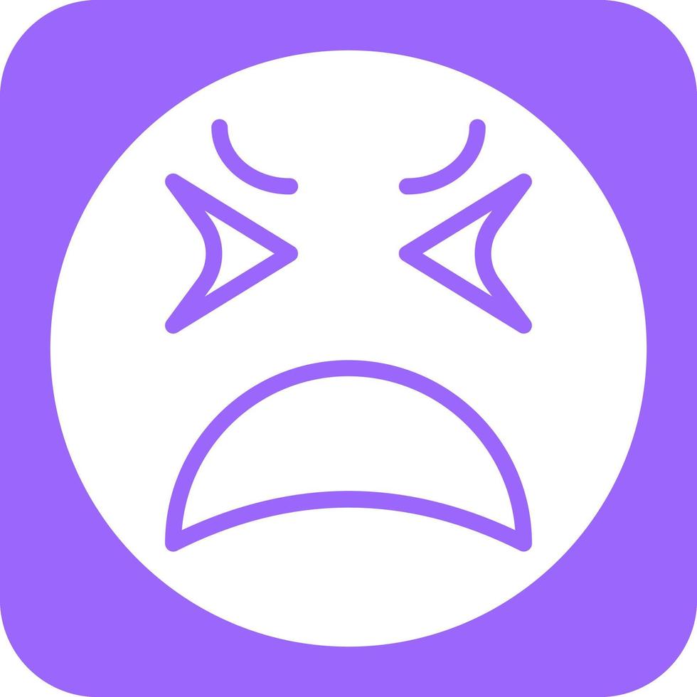 Upset Icon Style vector