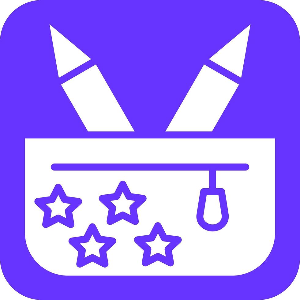 Pencil Case Icon Style vector