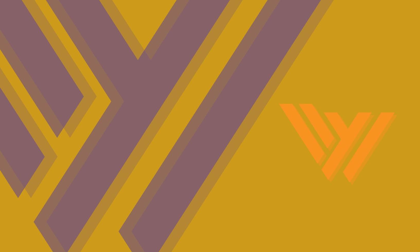 background with initial letter W for business vector