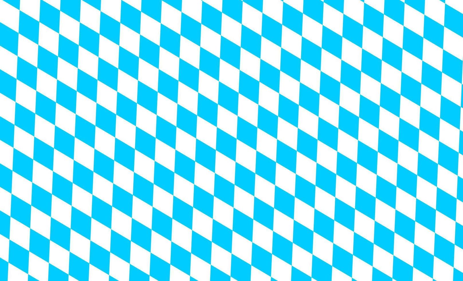 fondo de rombo bávaro. patrón tradicional de oktoberfest con rombo azul y blanco. colores de la bandera de baviera vector