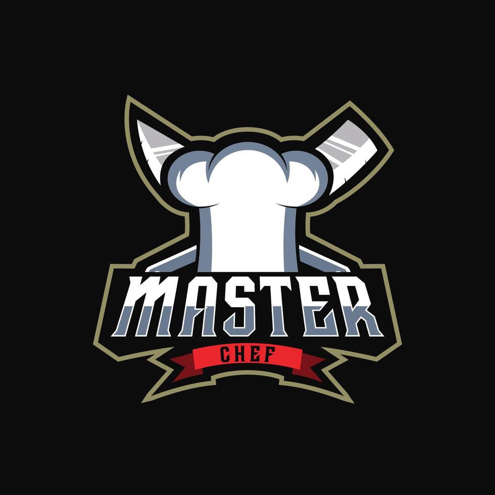 Master Chef Sports Logo Templates vector