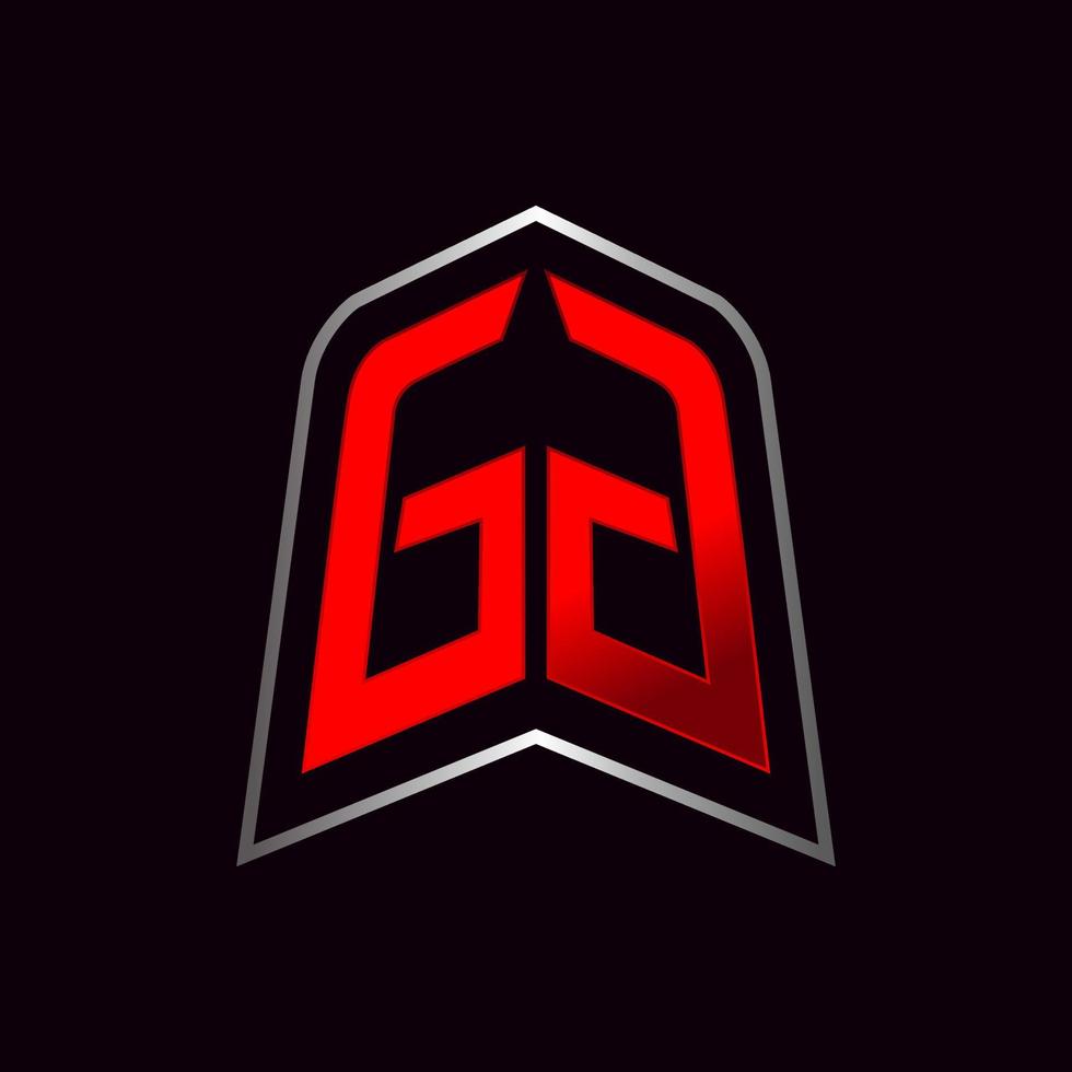 GG Initial Gaming Logo vector
