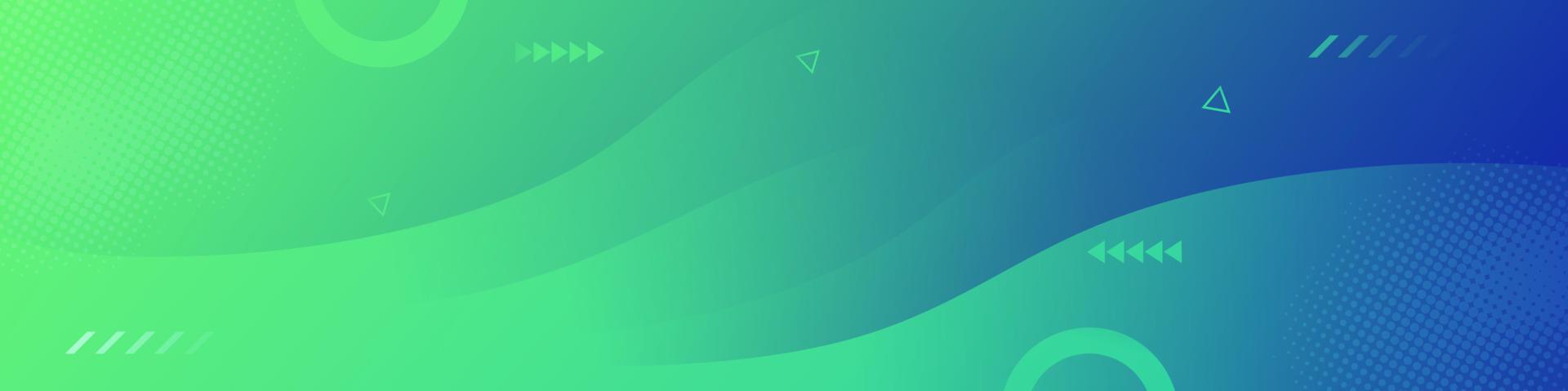 Abstract Green Fluid Wave Banner Template vector