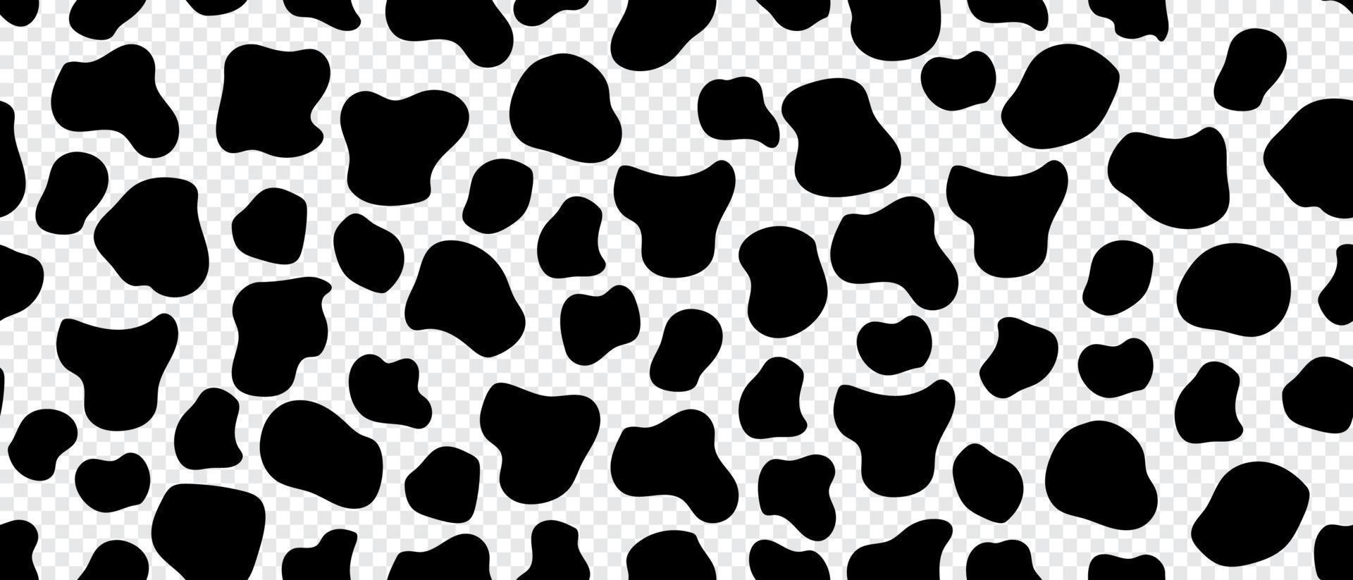 Abstract blob seamless vector repeat pattern design. Abstract blobs seamless background. Geometric Seamless pattern. Random black blotch. Vector illustration