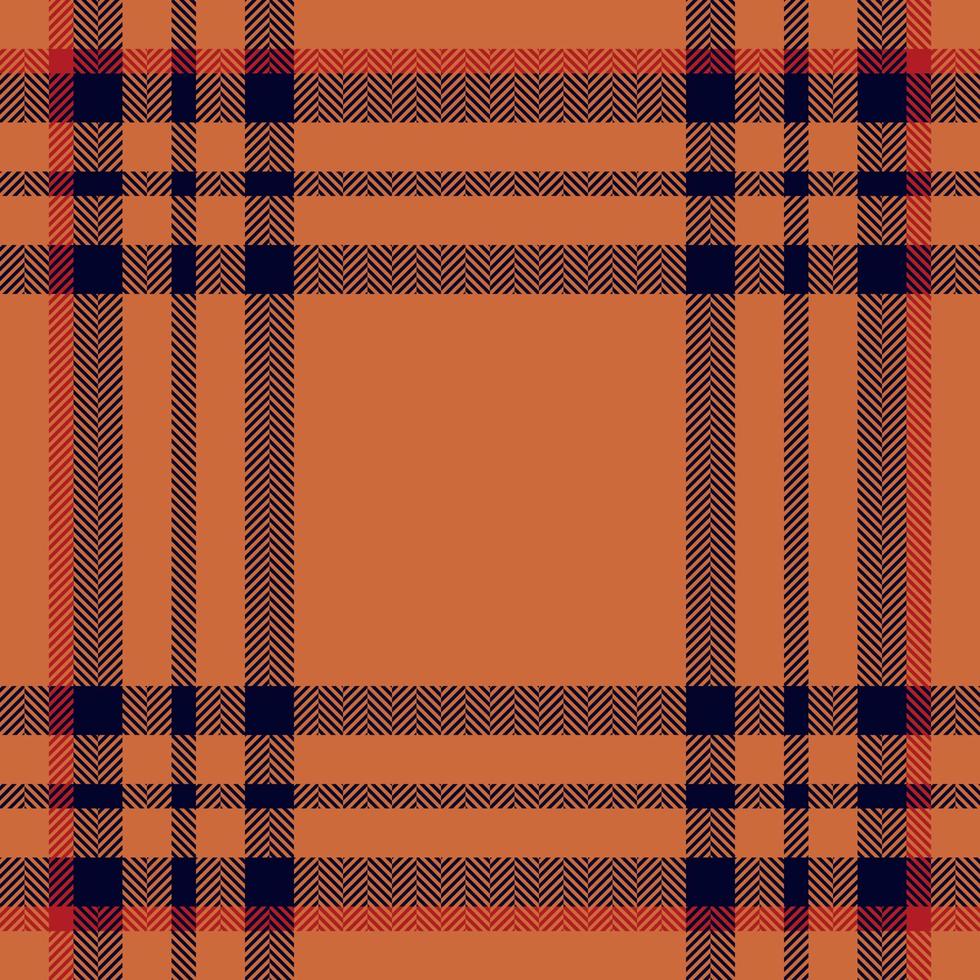 Plaid check pattern. Seamless fabric texture. Tartan textile print. vector