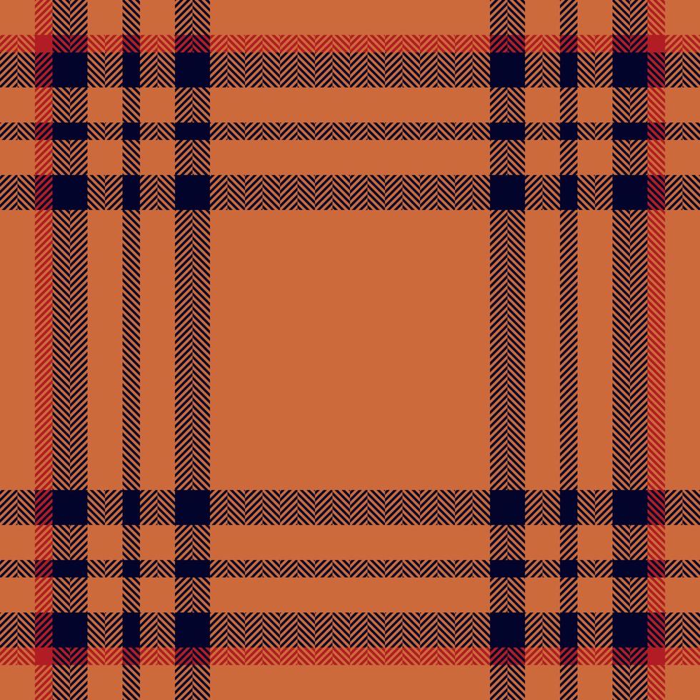 Plaid check pattern. Seamless fabric texture. Tartan textile print. vector