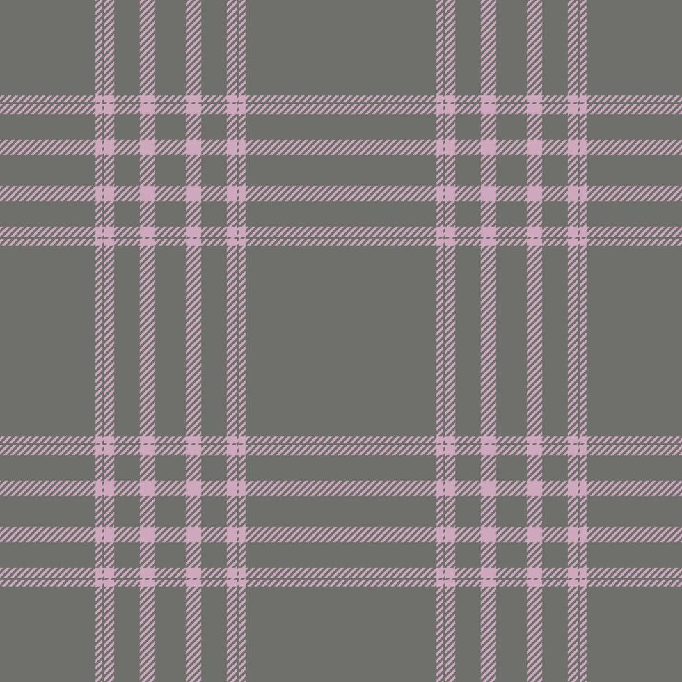 Plaid seamless pattern. Check fabric texture. Vector textile print.