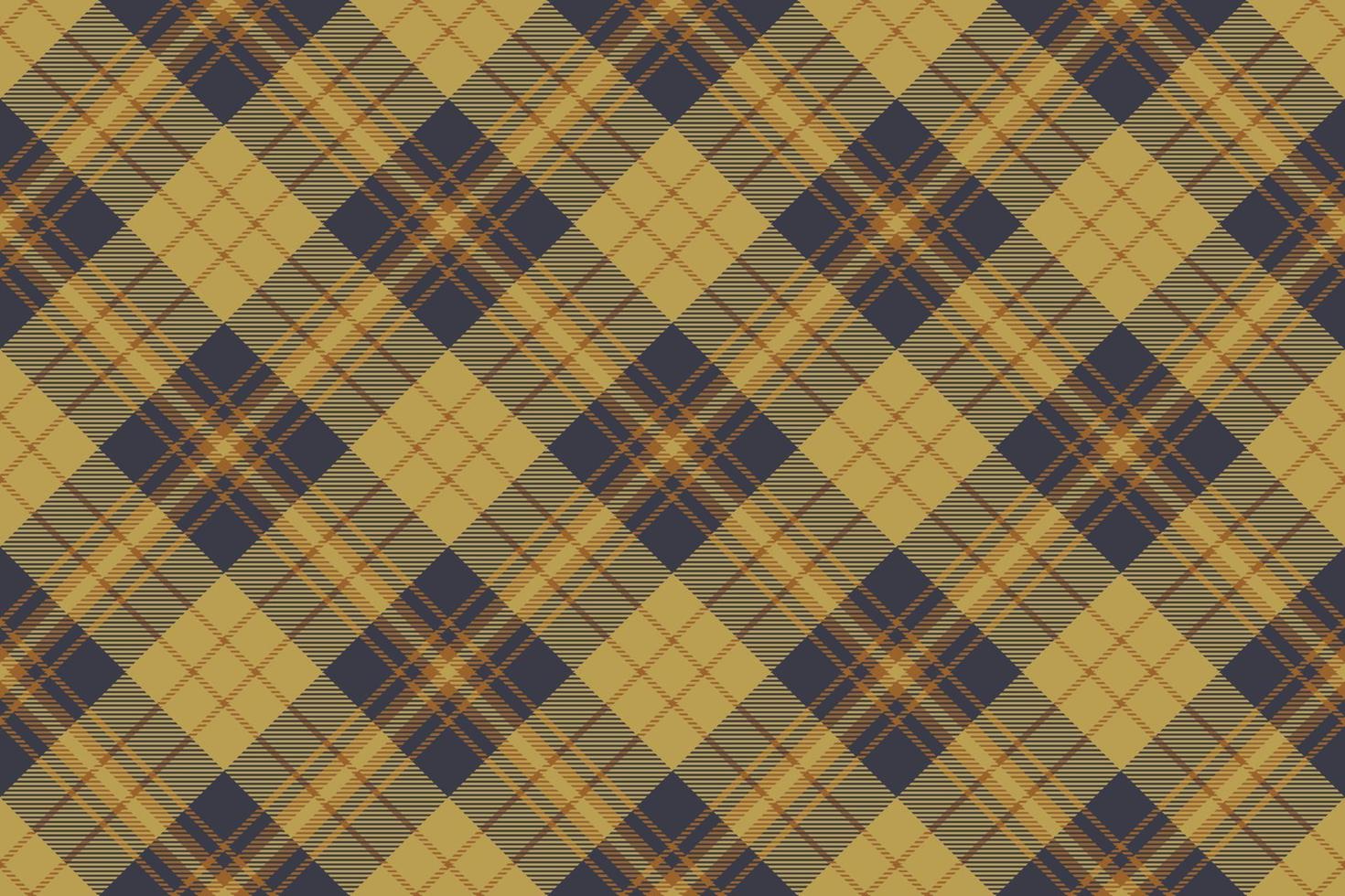 Tartan plaid background, diagonal check seamless pattern. Vector fabric texture for textile print, wrapping paper, gift card, wallpaper.