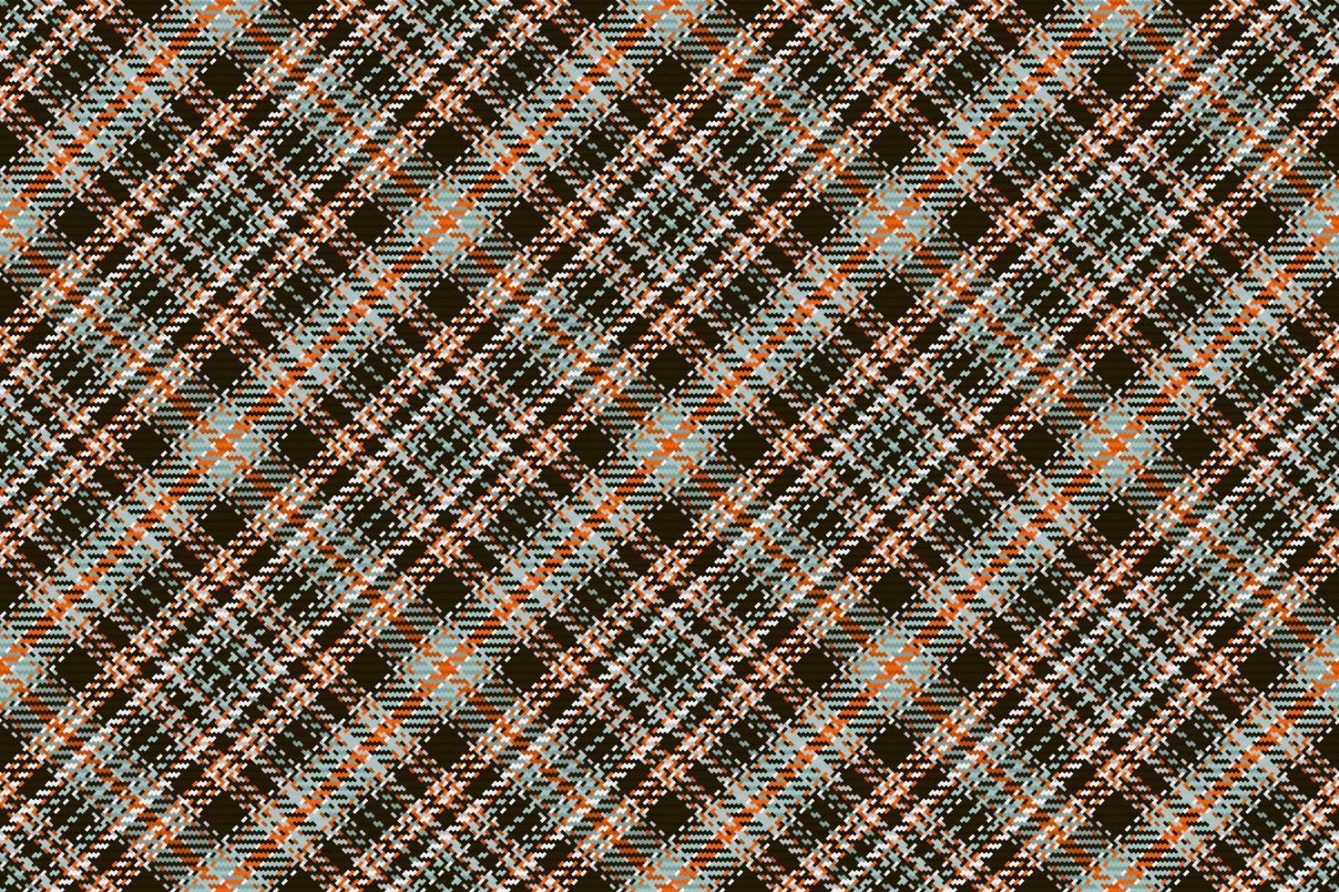 Seamless pattern of scottish tartan plaid. Repeatable background with check fabric texture. Vector backdrop striped textile print.