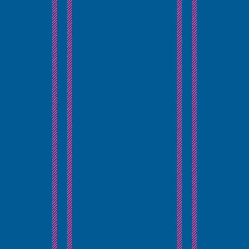 Vertical lines stripe pattern in blue. Vector stripes background fabric texture. Geometric striped line seamless abstract design.