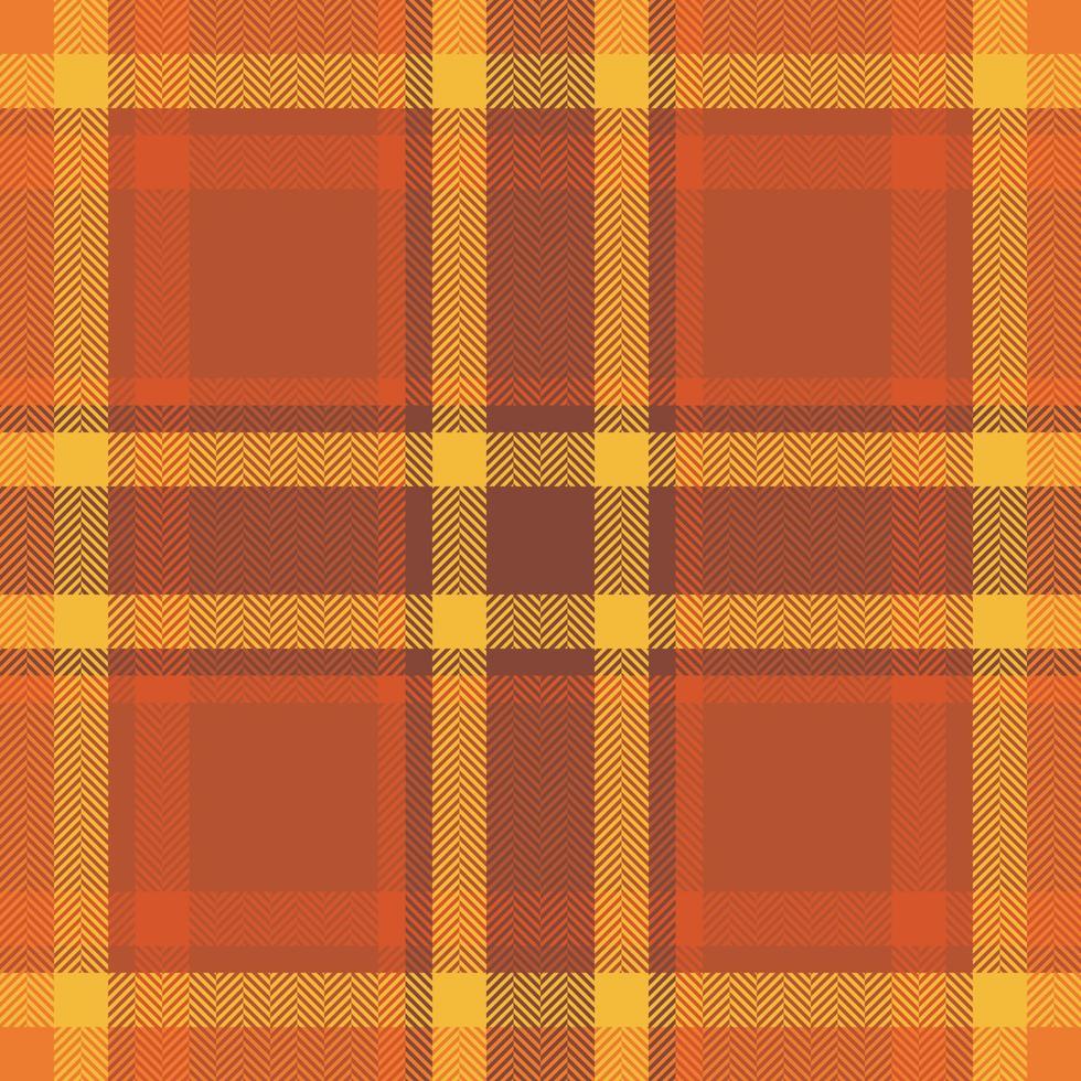Plaid check pattern. Seamless fabric texture. Tartan textile print. vector