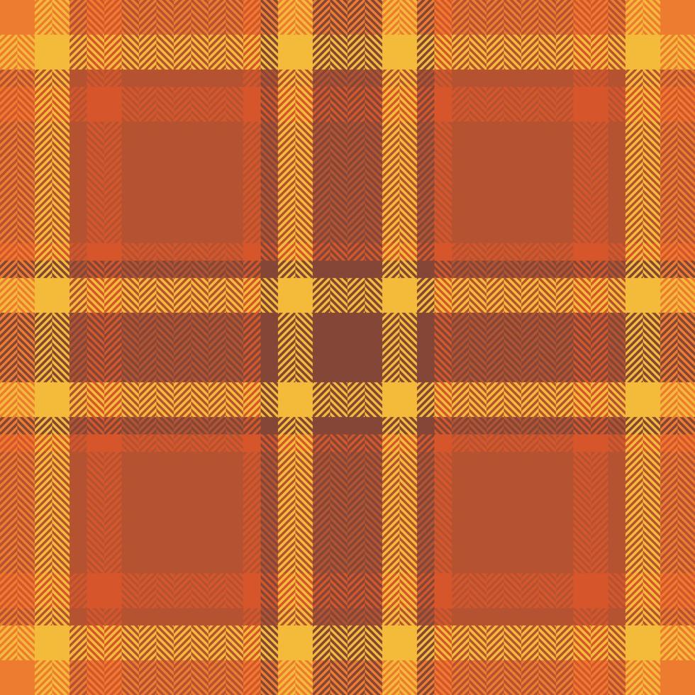 Plaid check pattern. Seamless fabric texture. Tartan textile print. vector