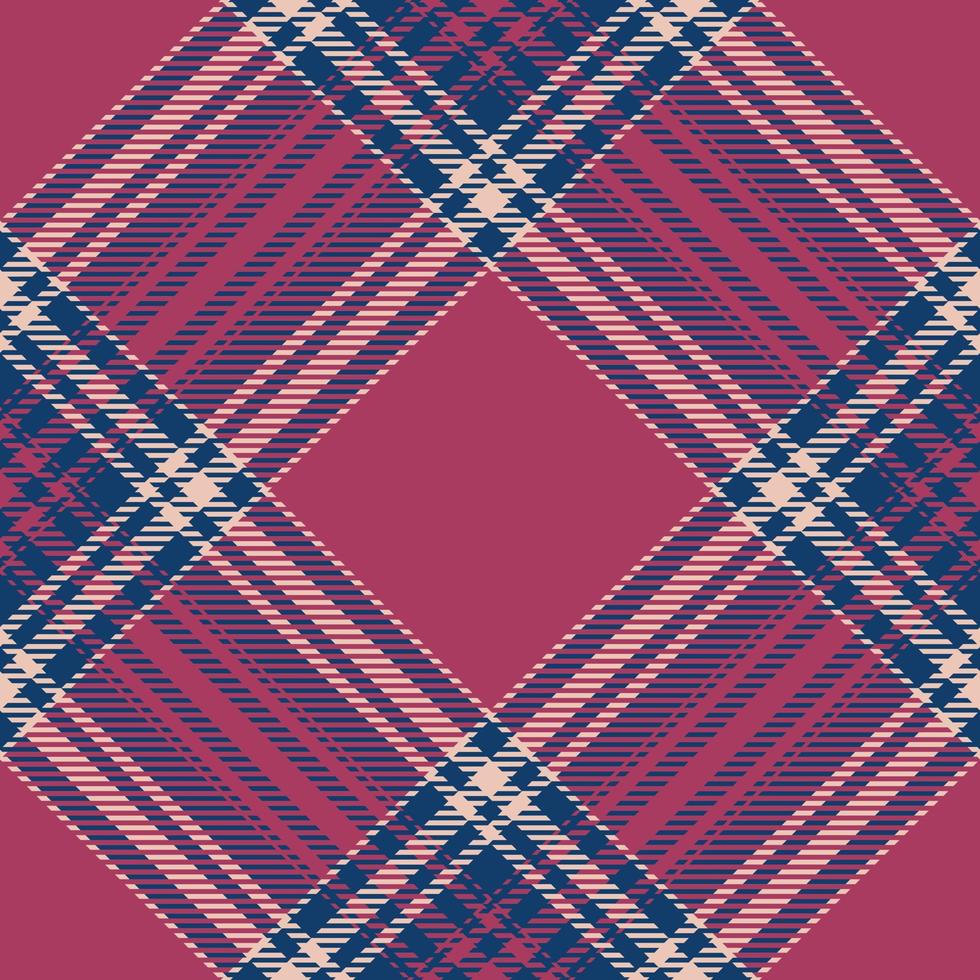 Plaid pattern vector. Check fabric texture. Seamless textile design for clothes, paper print. vector