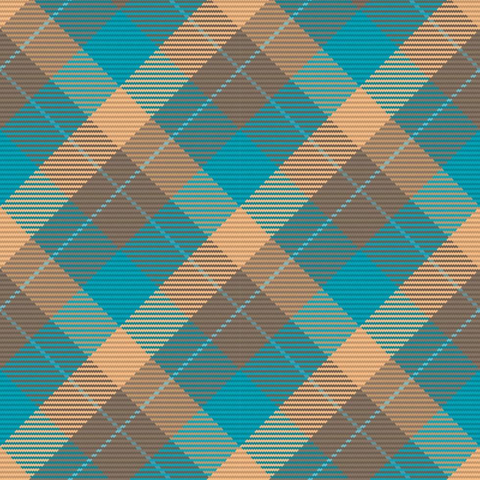 Seamless pattern of scottish tartan plaid. Repeatable background with check fabric texture. Vector backdrop striped textile print.