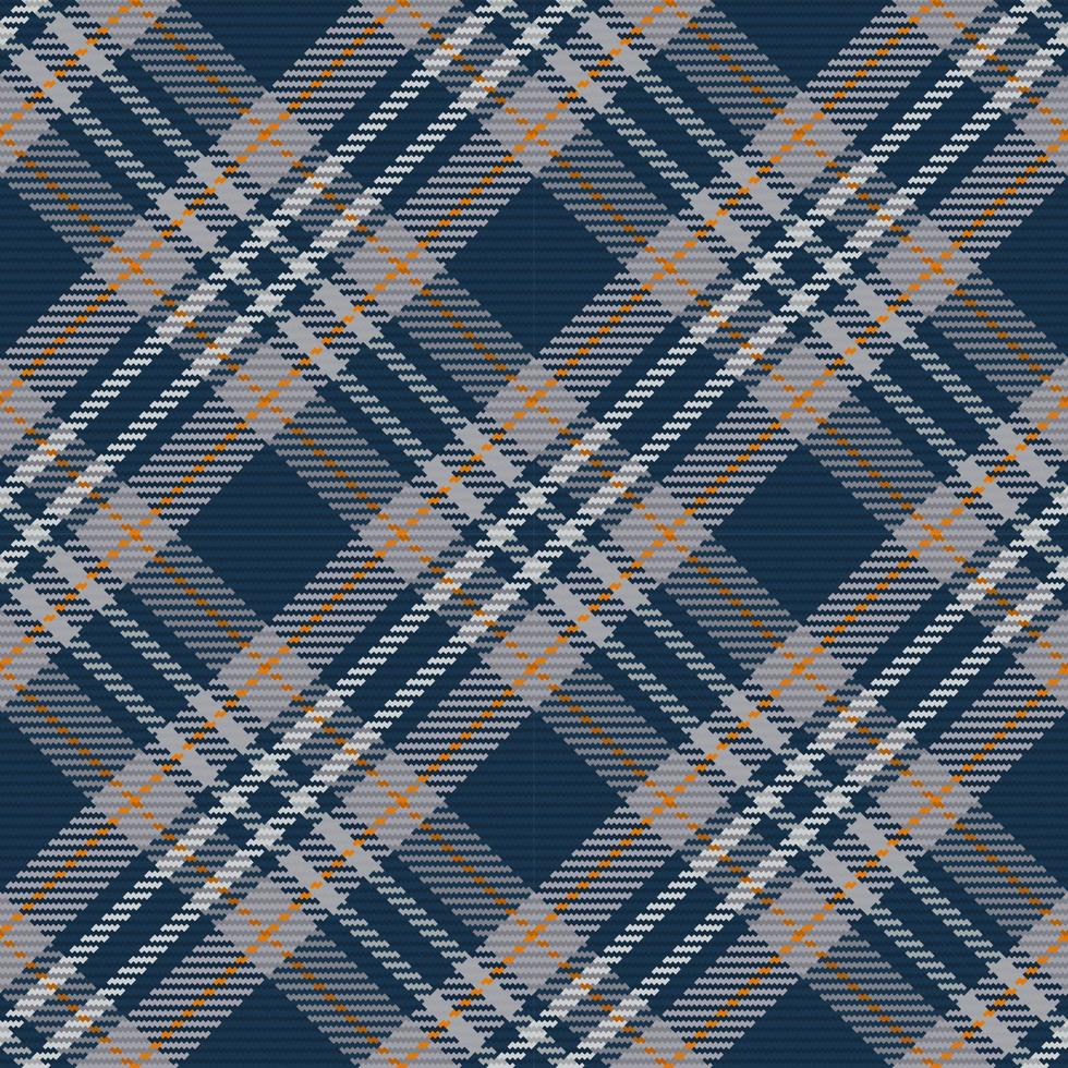 Seamless pattern of scottish tartan plaid. Repeatable background with check fabric texture. Vector backdrop striped textile print.