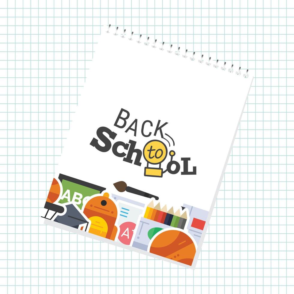 Back to School, template for Back to school , Back to school banner and card design vector