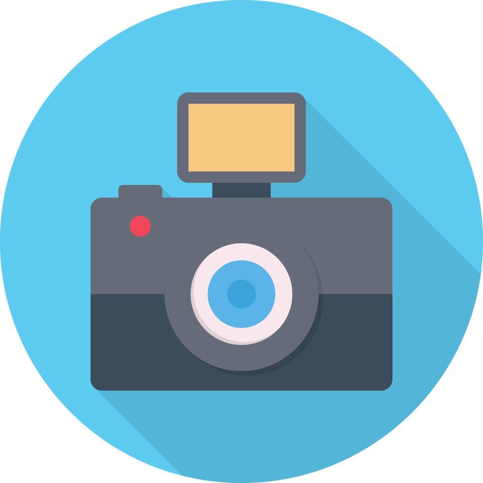 camera vector illustration on a background.Premium quality symbols.vector icons for concept and graphic design.