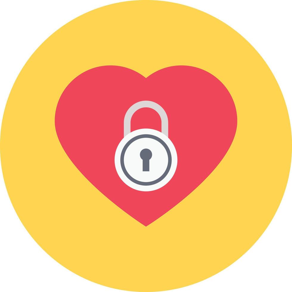 love lock vector illustration on a background.Premium quality symbols.vector icons for concept and graphic design.