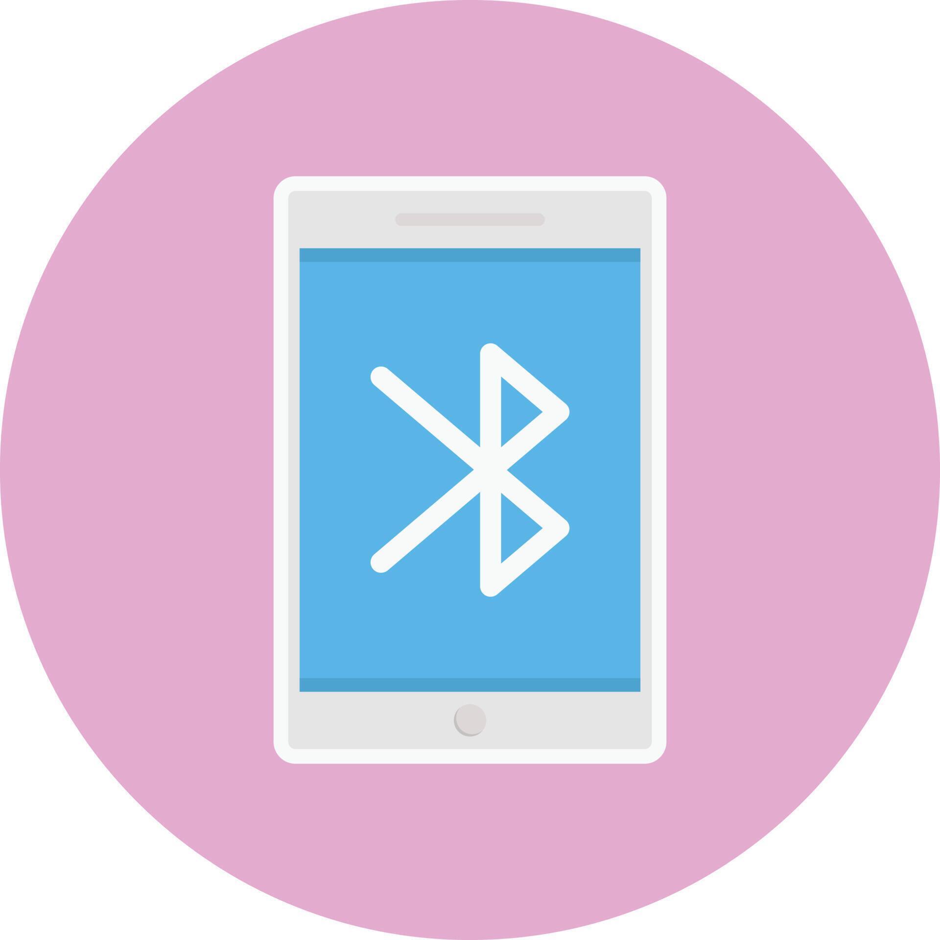 bluetooth vector illustration on a background.Premium quality symbols