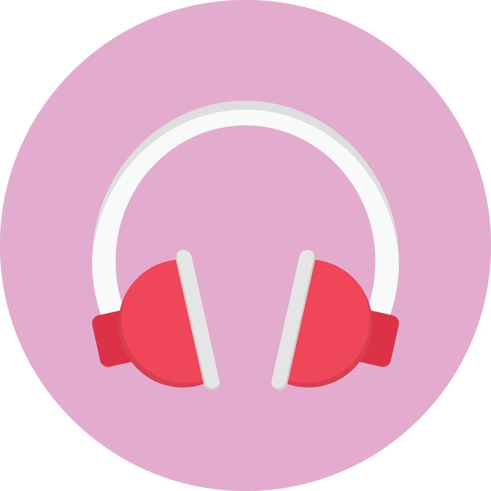 headphone vector illustration on a background.Premium quality symbols.vector icons for concept and graphic design.