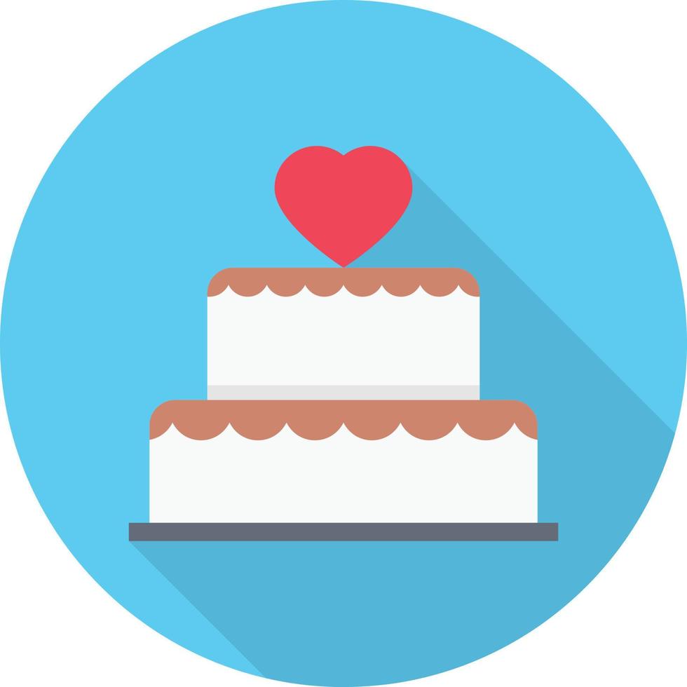 heart cake vector illustration on a background.Premium quality symbols.vector icons for concept and graphic design.