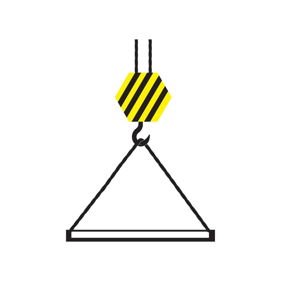 crane hook logo vektor vector