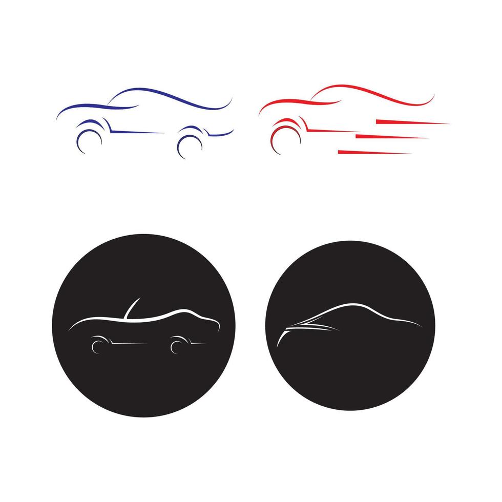 vector de logotipo de coche