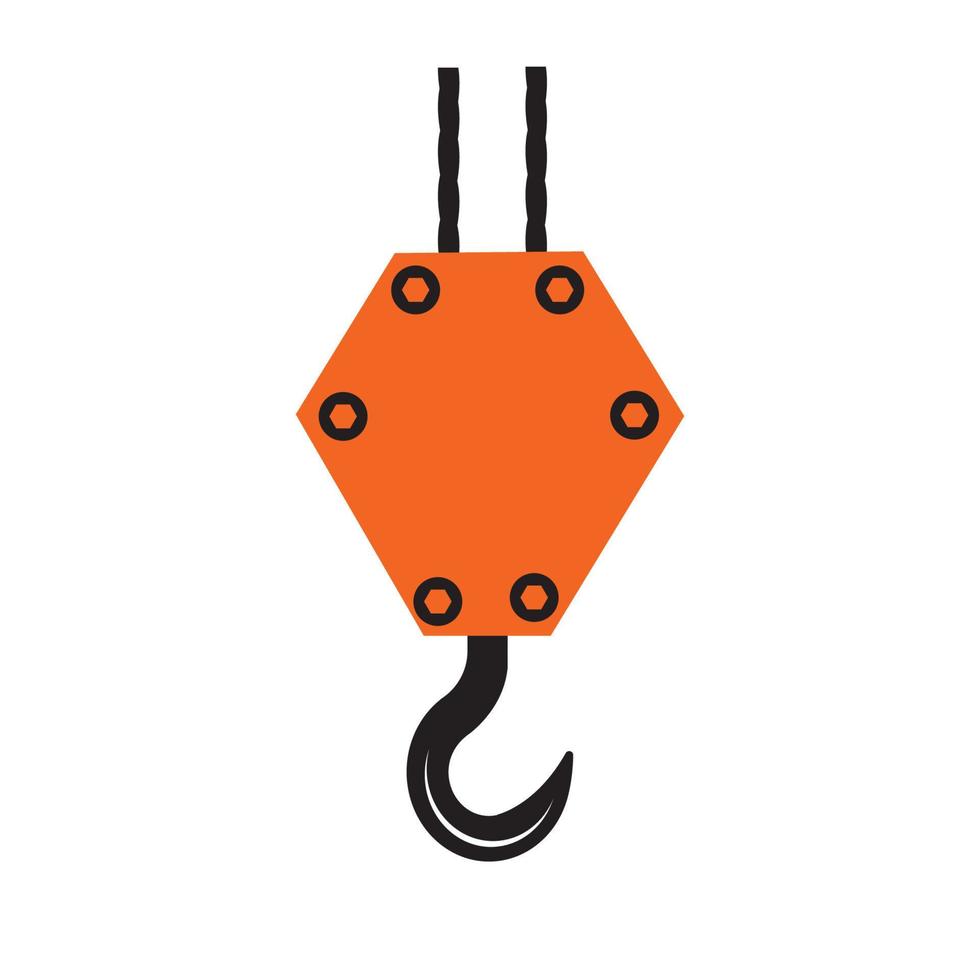 crane hook logo vektor vector