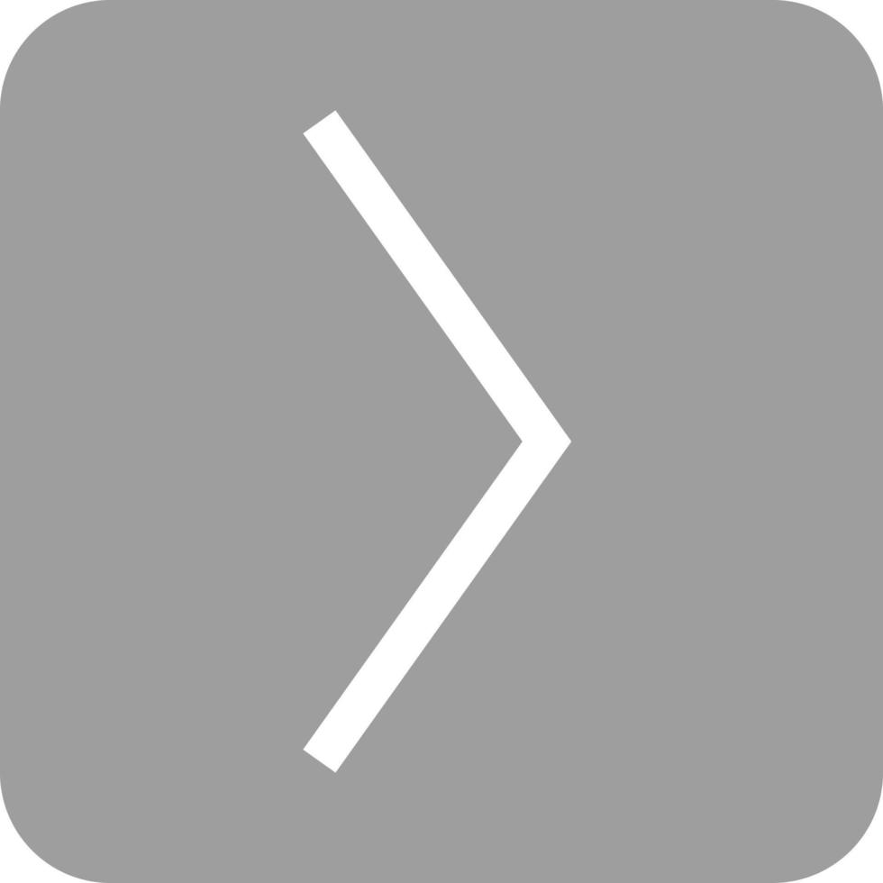 Arrow Right Glyph Round Background Icon vector