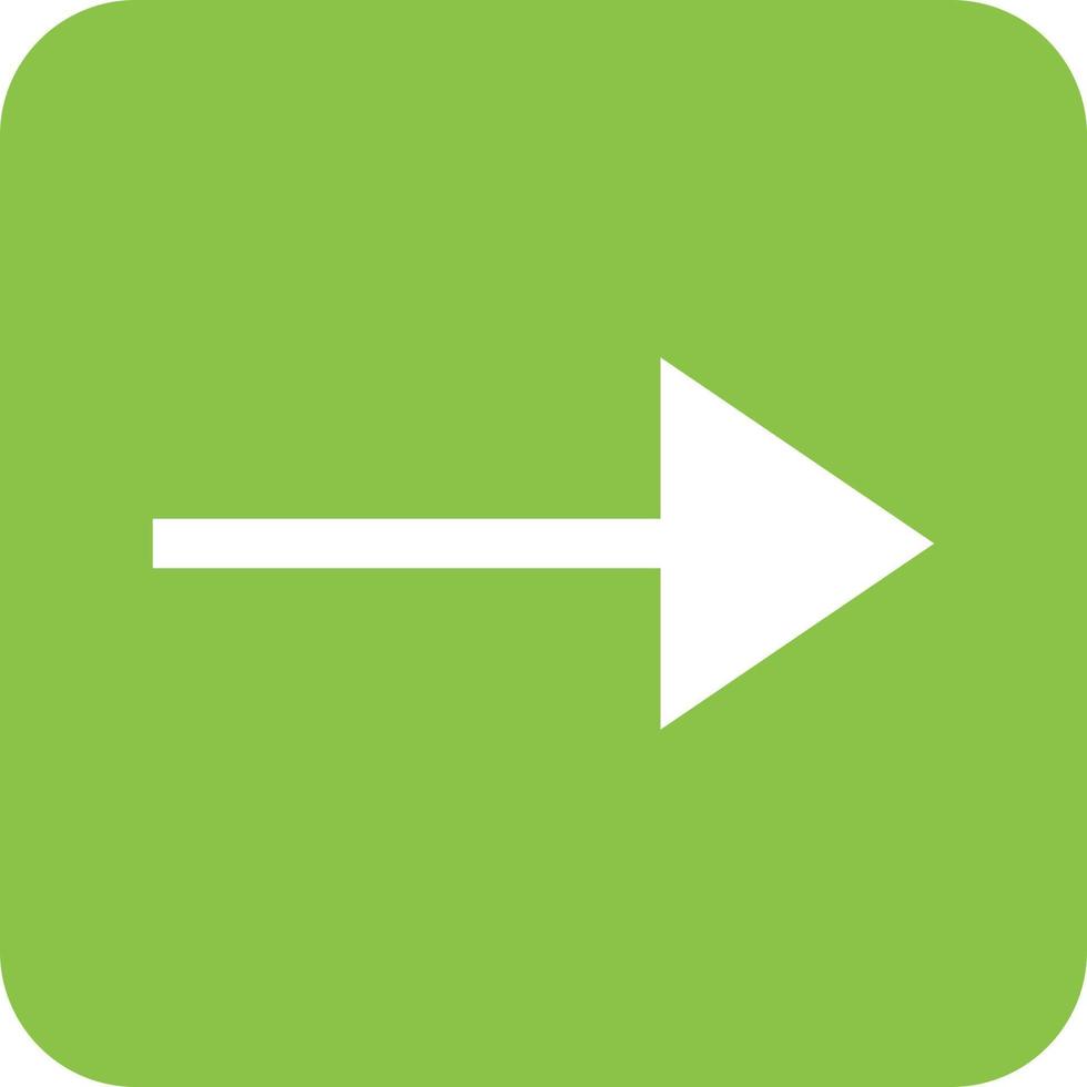 Right II Glyph Round Background Icon vector