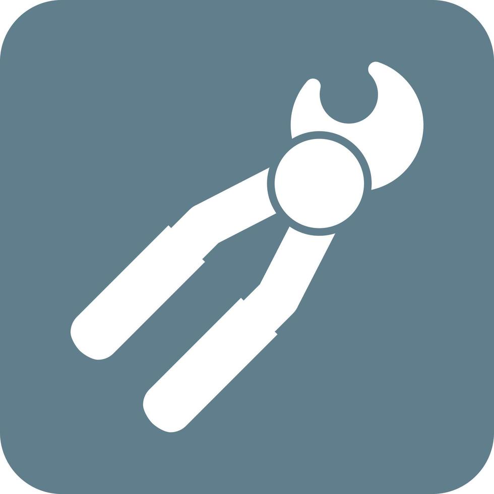 Extracting Glyph Round Background Icon vector