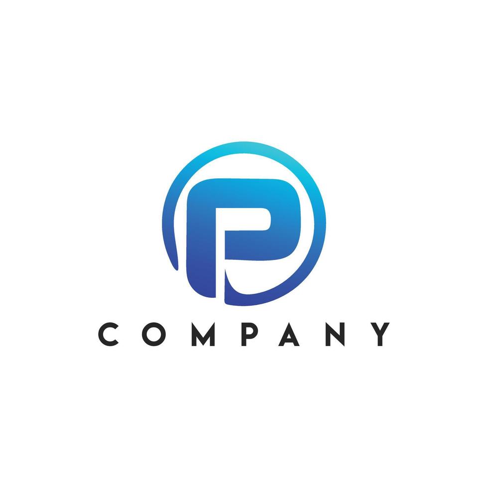Powertek Logo, Letter P logo vector