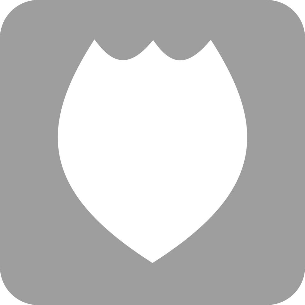 Police Badge I Glyph Round Background Icon vector