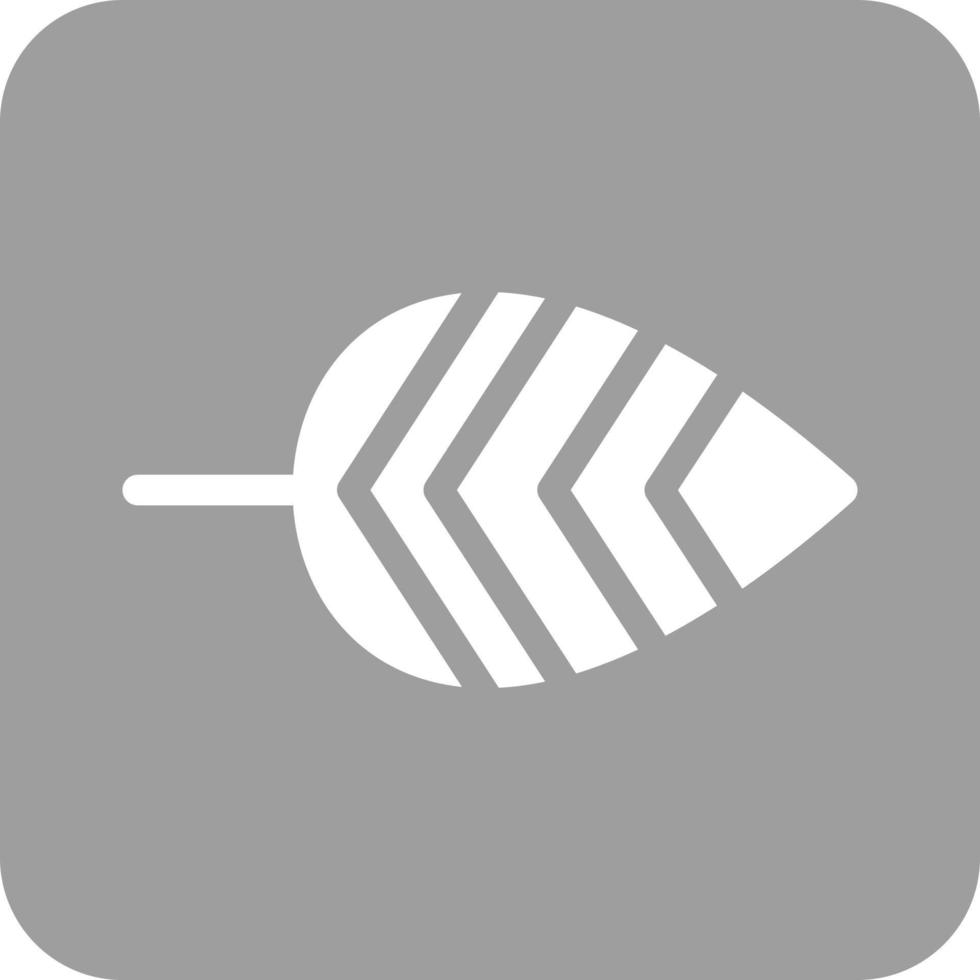Leaf I Glyph Round Background Icon vector