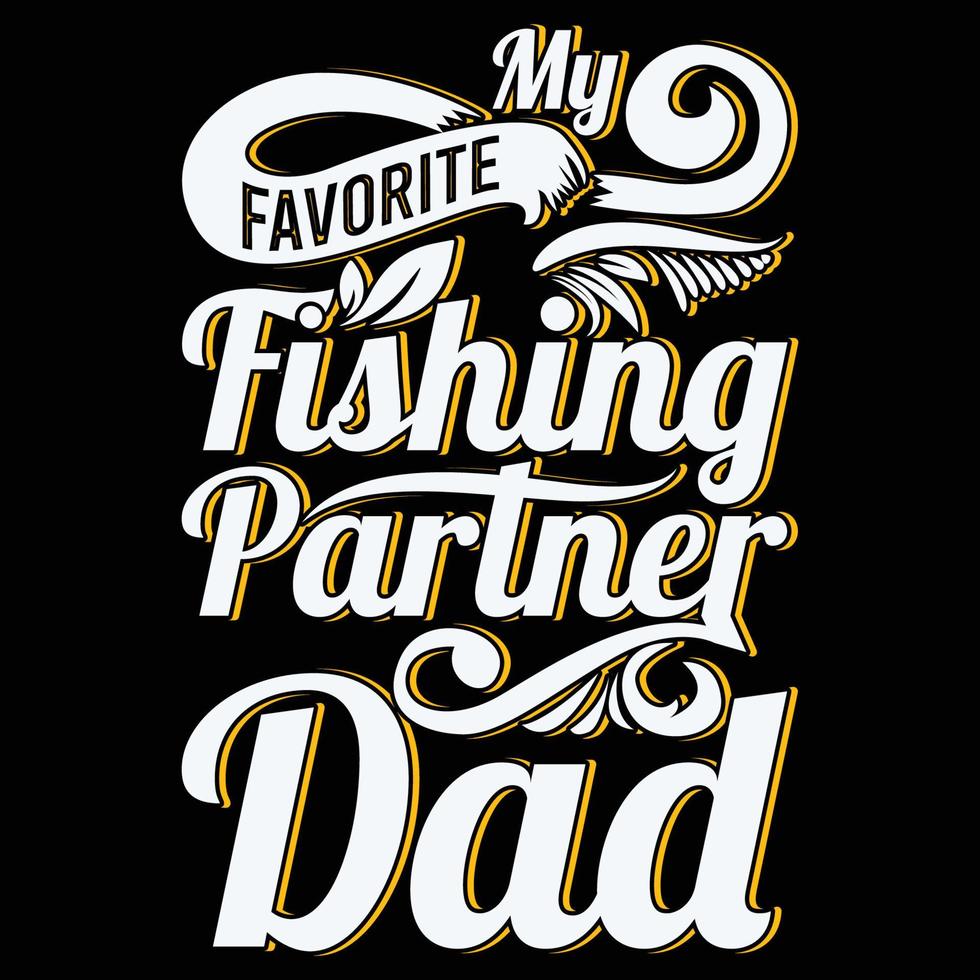 diseño de camiseta del día del padre vector